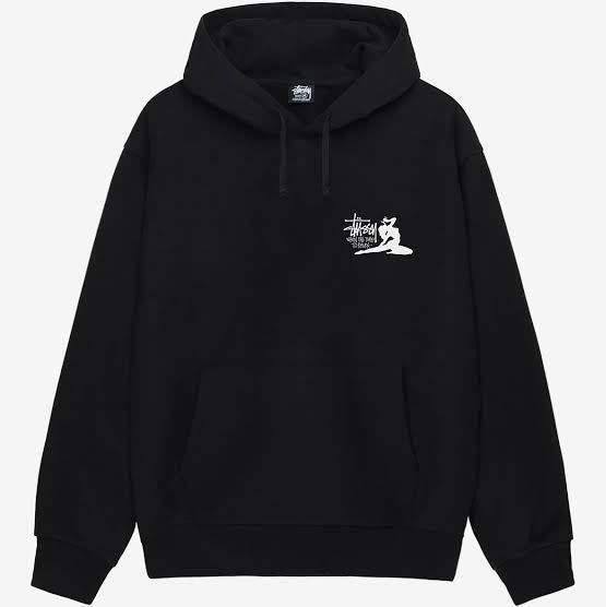 Stussy Relaxed Hoodie (Black)