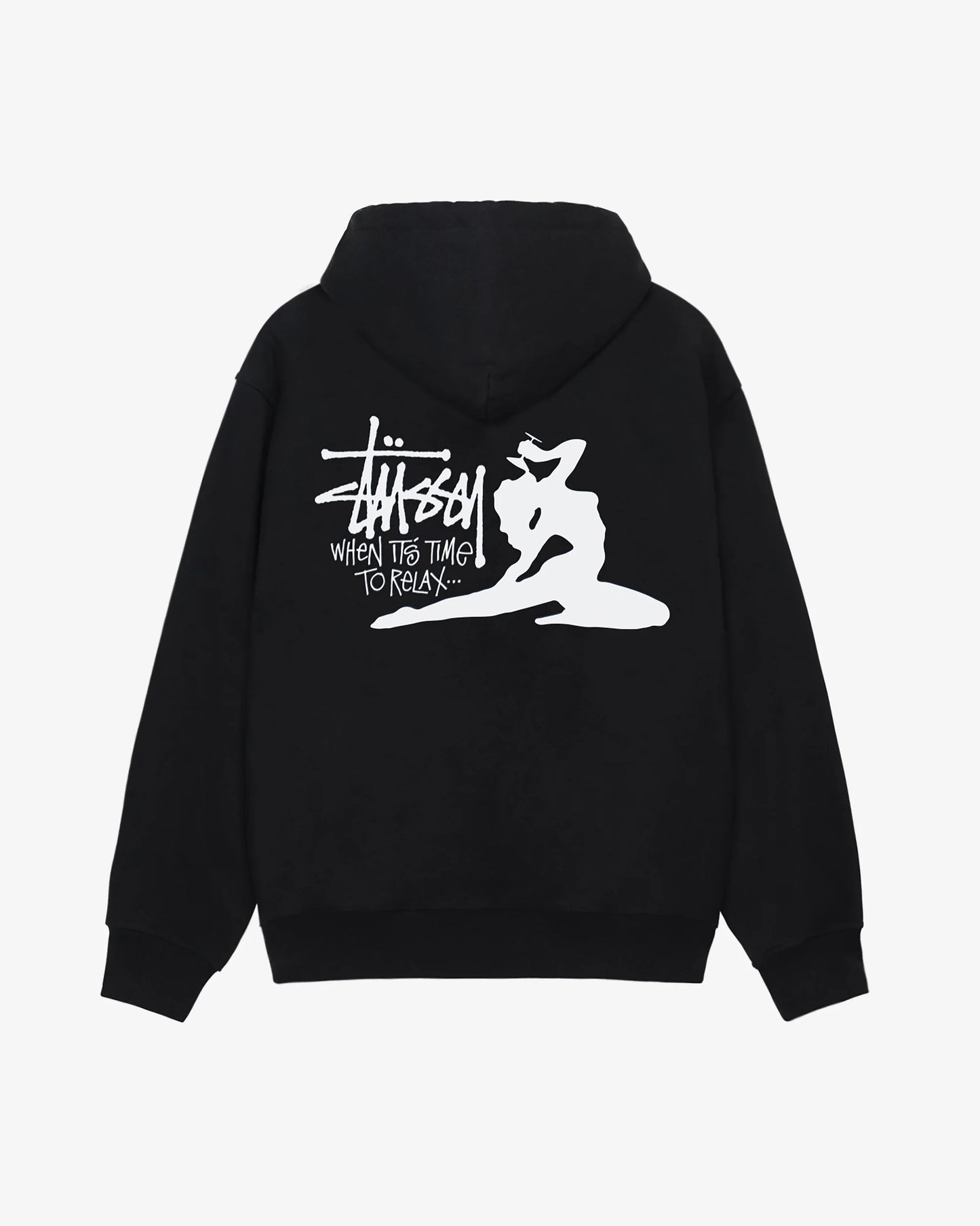 Stussy Relaxed Hoodie (Black)