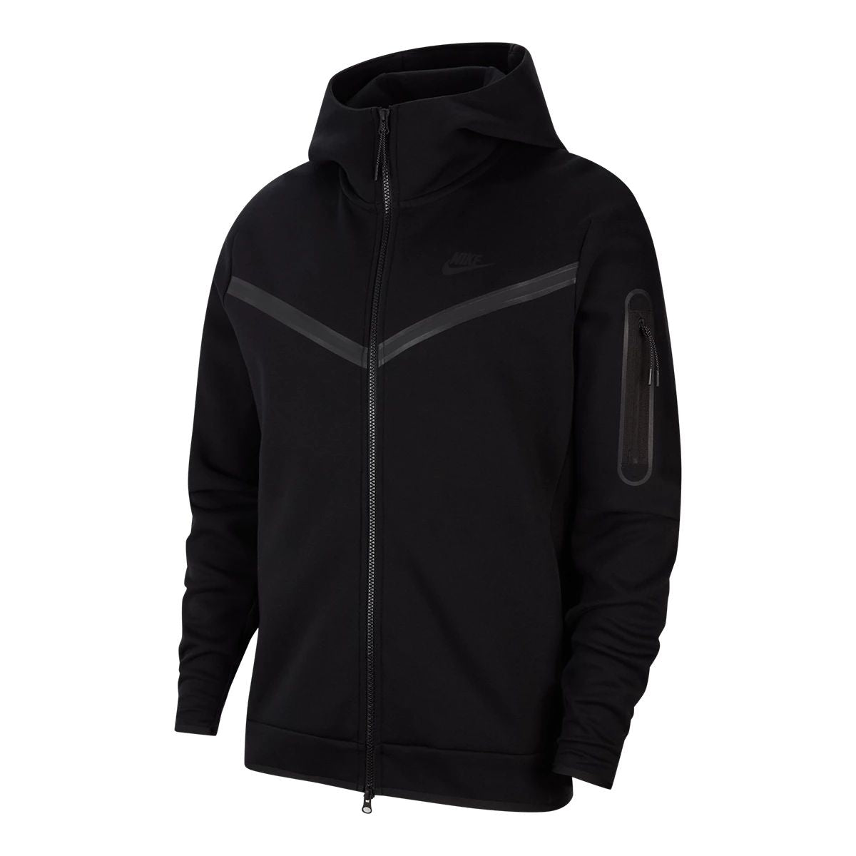 Nike Sportswear Men's Tech Fleece Full Zip Hoodie&Pants set Black