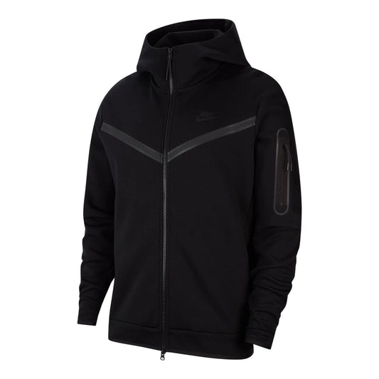 Nike Sportswear Men's Tech Fleece Full Zip Hoodie&Pants set Black