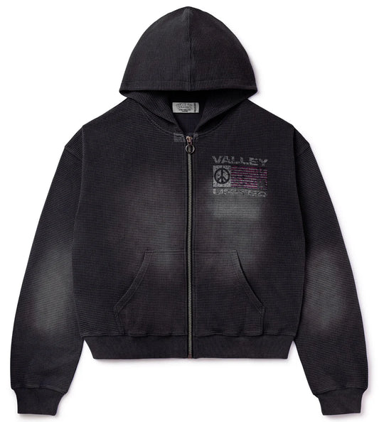 Vale Black United Zip Up