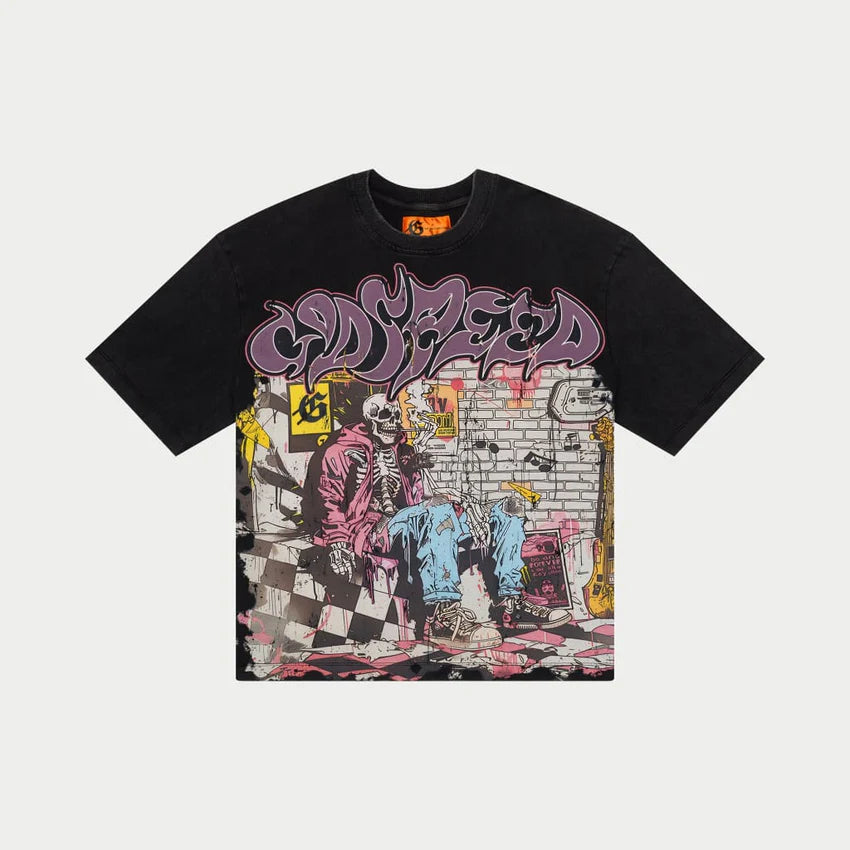 Godspeed Stoner T-Shirt (Black wash)