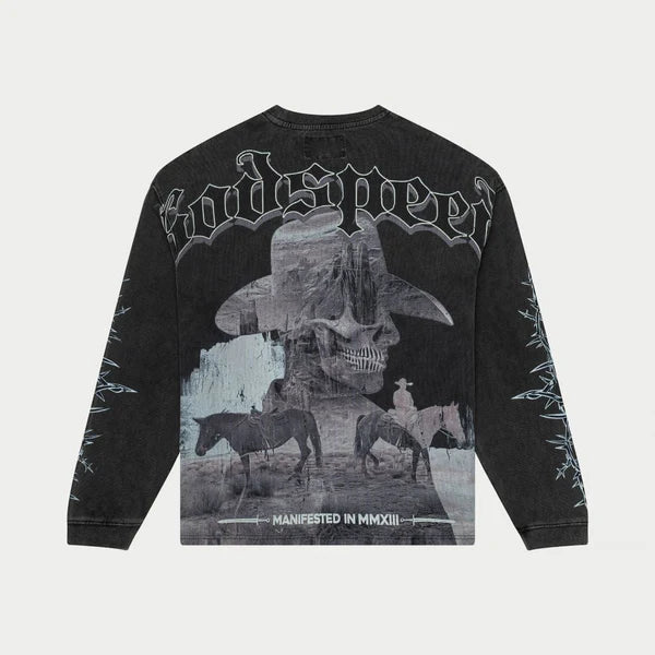 Godspeed Once Upon A Time LS T-Shirt (Black Wash)