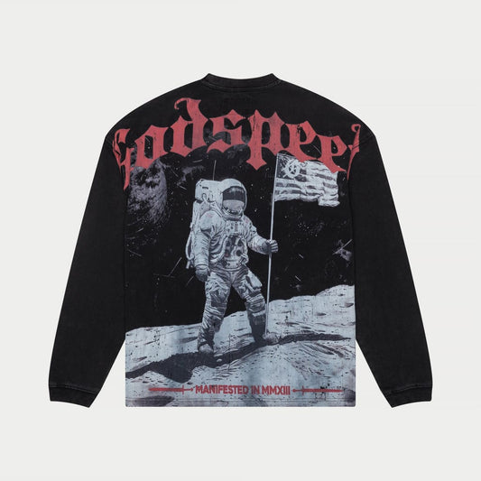 Godspeed Apollo 11 Long Sleeve (Black)