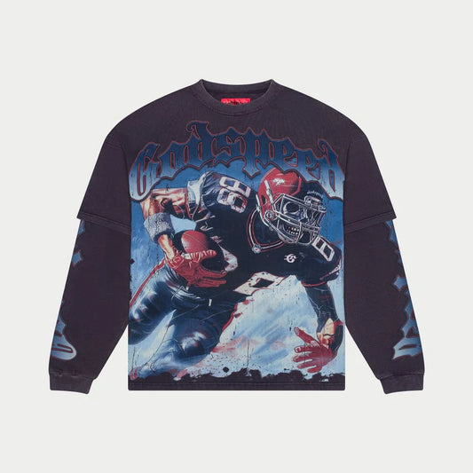 Godspeed Endzone Duel Layered Long Sleeve (Black)