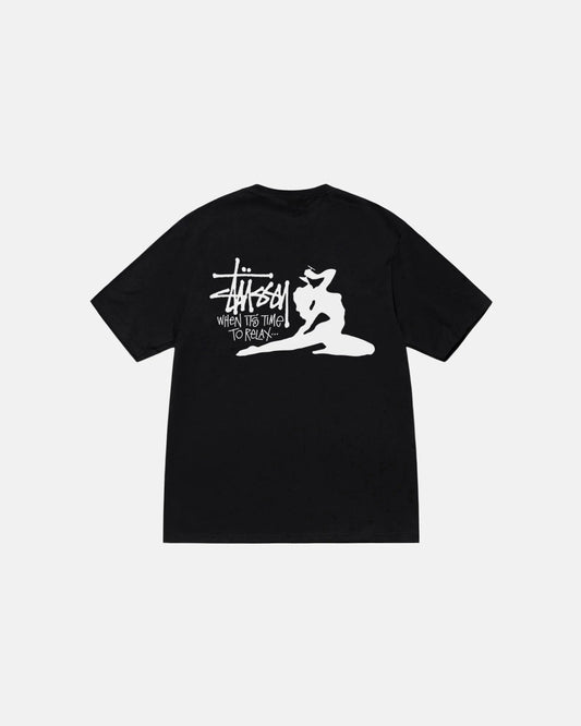 Stussy Relax Tee Black