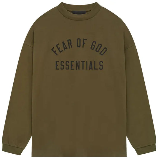 Fear of God Essentials Jersey Long-Sleeve Tee 'Olive
