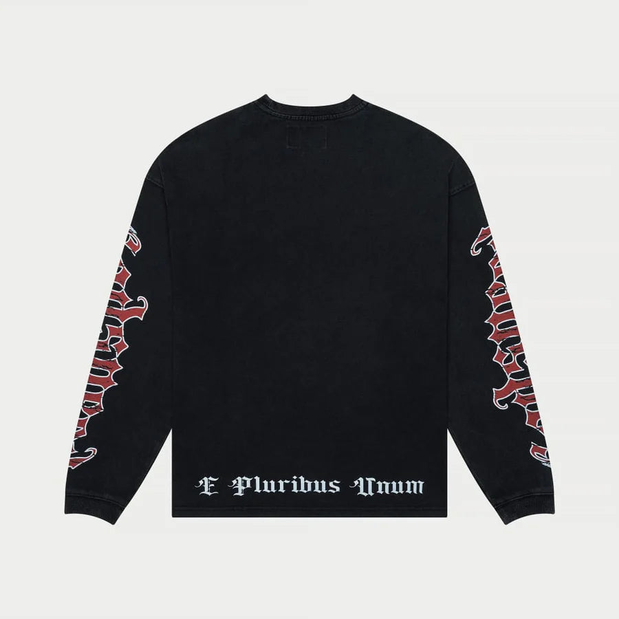 Godspeed Balaclava Szn LS T-Shirt (Black Wash)