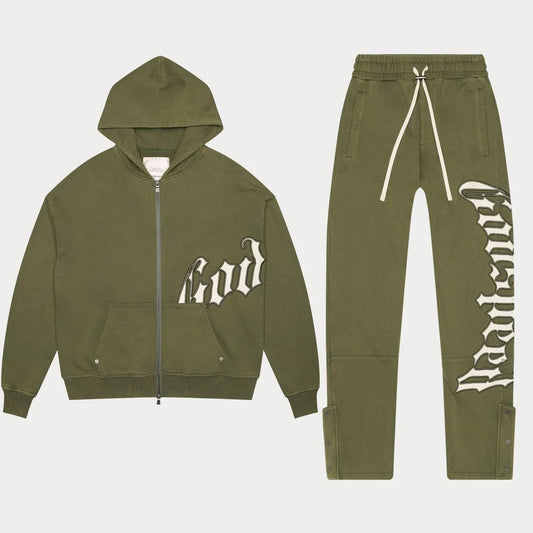 Godspeed OG Logo Sweatsuit V2 (Olive)