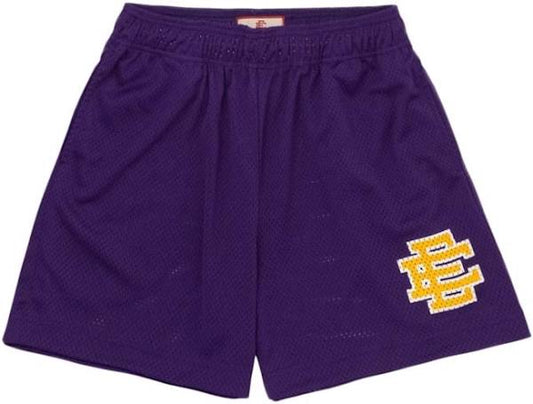 Eric Emanuel EE Basic Shorts Purple/Yellow