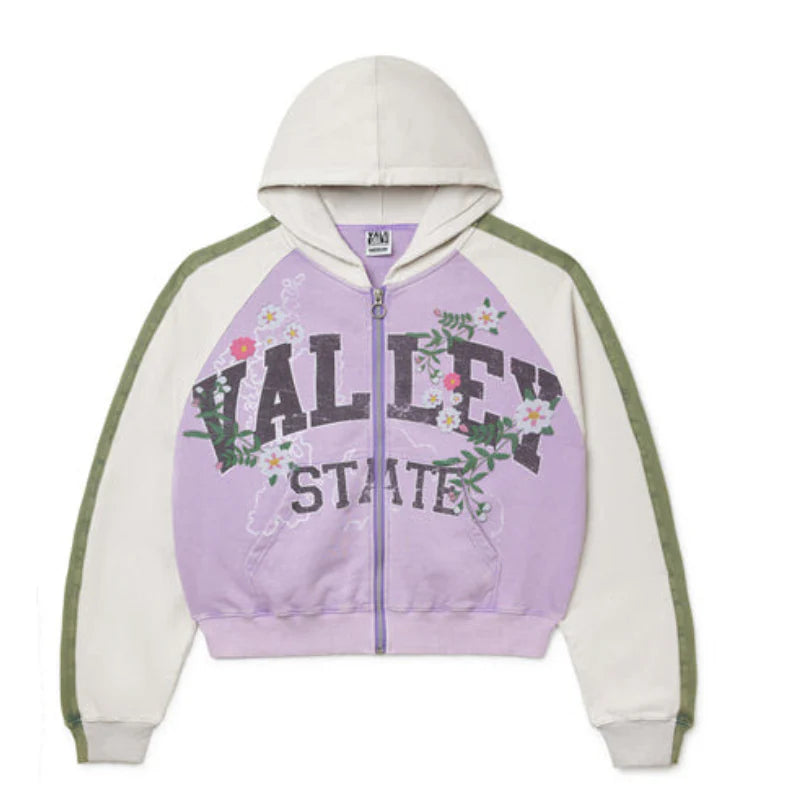Vale Forever Pearl Zip Up Hoodie