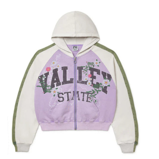 Vale Forever Pearl Zip Up Hoodie