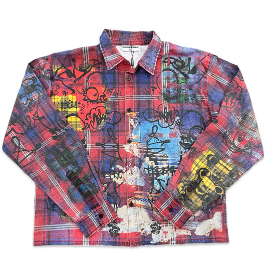 Vale Forever Graffiti Flannel Multi