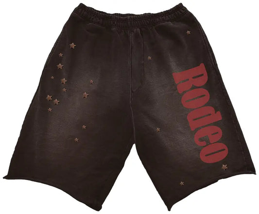 Cactus Jack by Travis Scott x Sp5der Days Before Rodeo Shorts 'Brown'