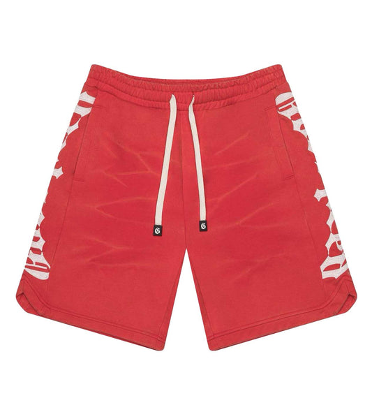 Godspeed Courtside Shorts (Red Wash)