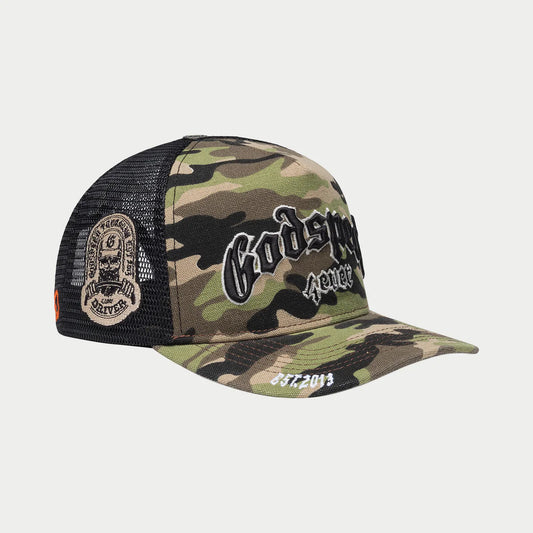 Godspeed Forever Trucker Hat (Camo)