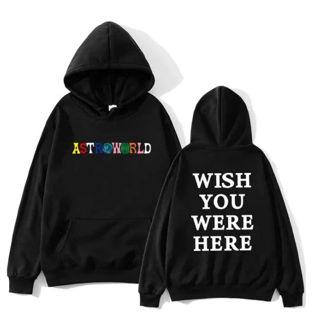 Travis Scott Astroworld Wish You Were Here Staff Hoodie