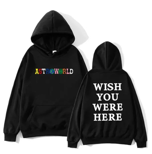 Travis Scott Astroworld Wish You Were Here Staff Hoodie