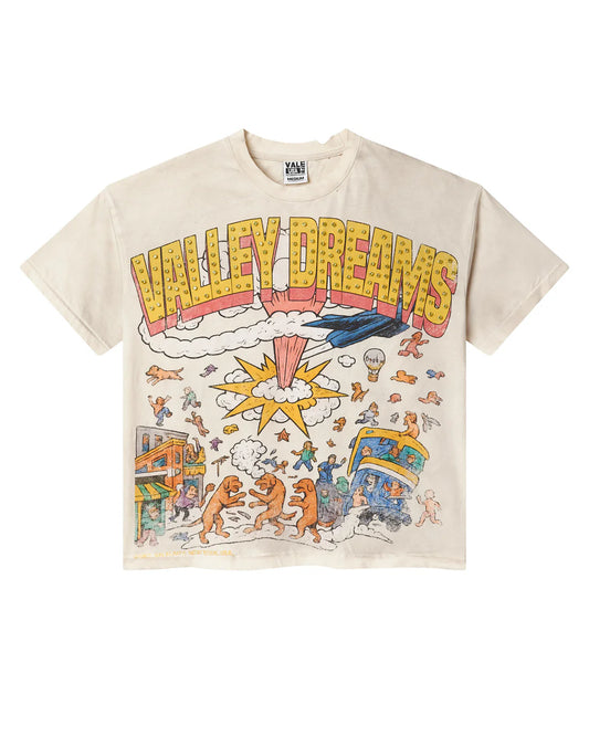 Vale Forever Chaos Bling Tee Beige