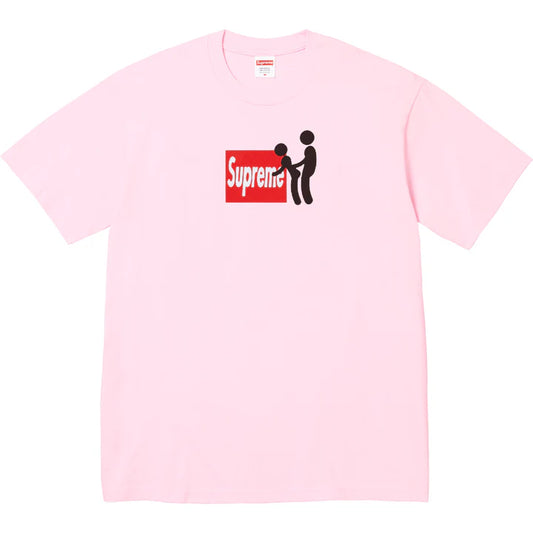 Supreme “Stick Tee” Pink
