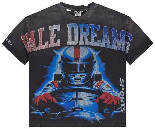 Vale Speed Bling Tee Black