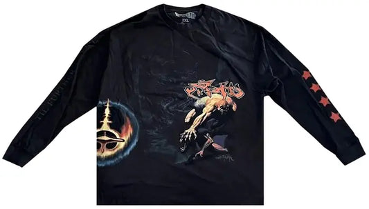 Cactus Jack Travis Scott Utopia Circus Maximus Sound Long Sleeve Tee “Black”