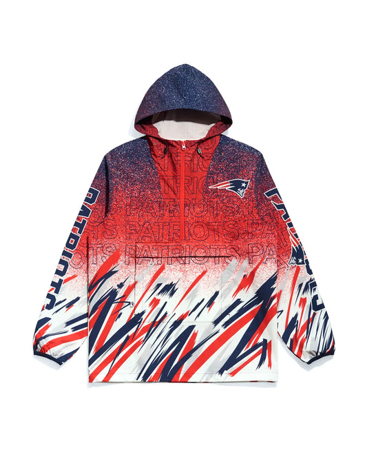 New England Patriots Sketch Anorak Jacket~BC
