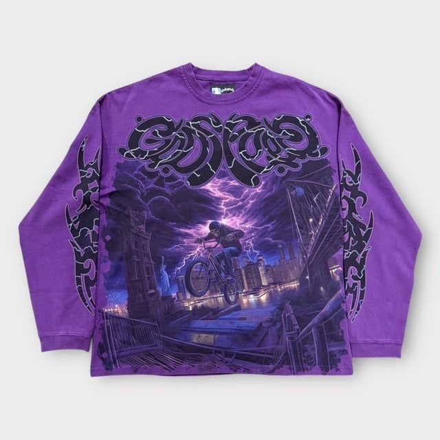 Godspeed B.M.X. LS T-Shirt Grape