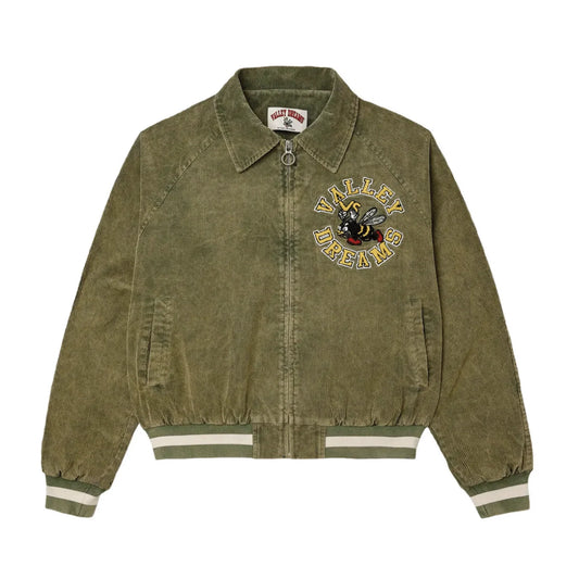 Vale Forever Angry Bee Olive Jacket