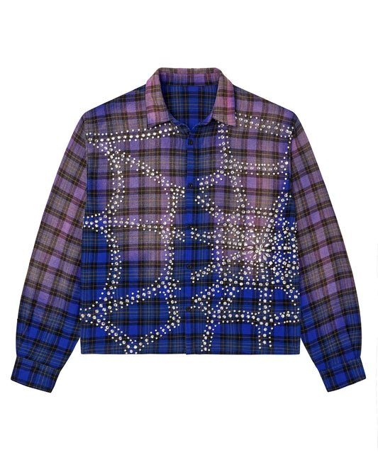 Vale Forever Blue Inferno Flannel
