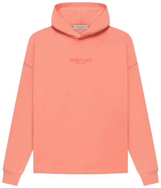 Fear of God Essentials Relaxed Hoodie 'Coral'