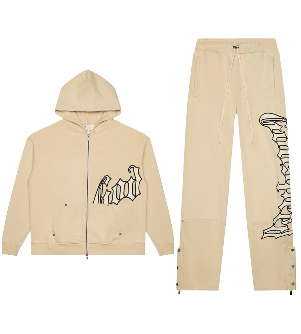 Godspeed OG Logo Sweatsuit V2 (Creme/Bone)
