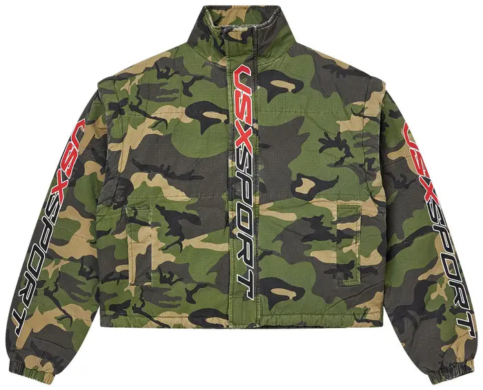 Vale Forever VSX Puffer Jacket 'Green/Camo'