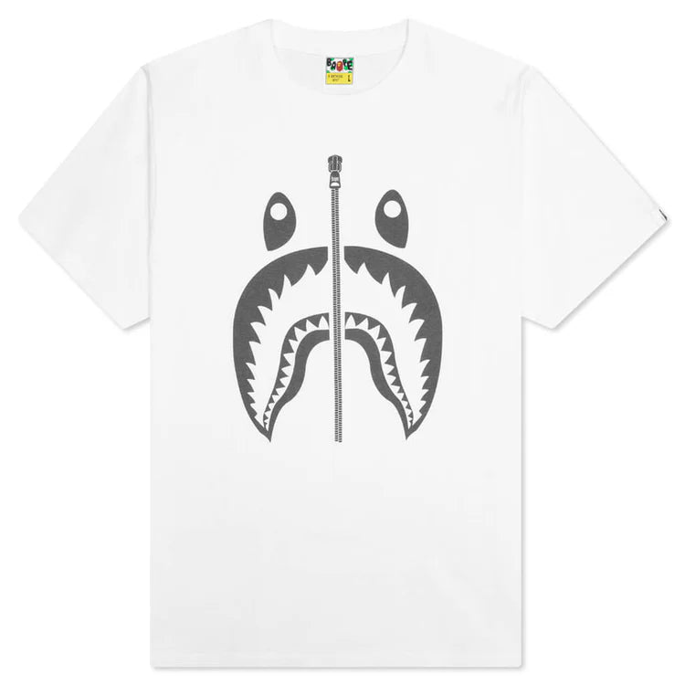Pigment Shark Tee White