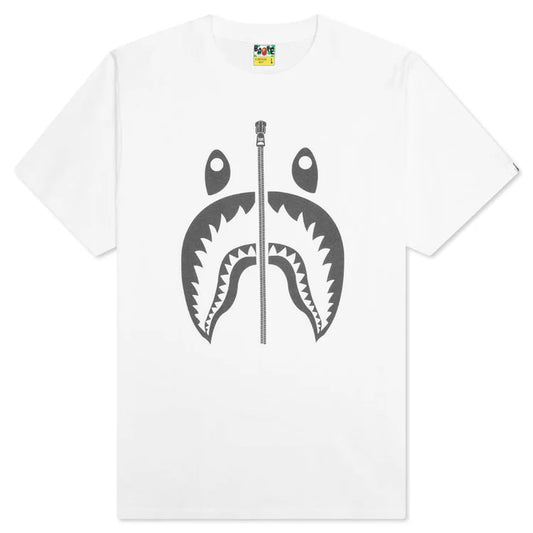 Pigment Shark Tee White