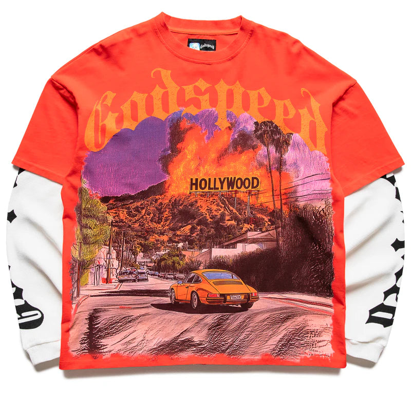 Godspeed Scandalous Long Sleeve Red