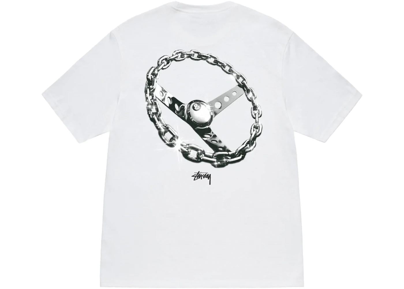 Stussy Chain-Link Tee White