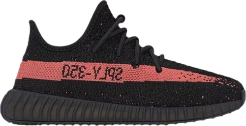 Adidas Yeezy Boost 350 V2 Core Black Red (Kids)