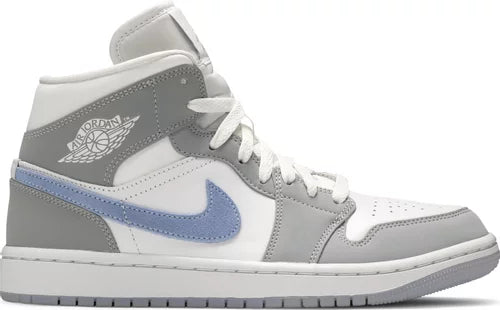 Jordan 1 Mid Wolf Aluminum Grey (Women’s)