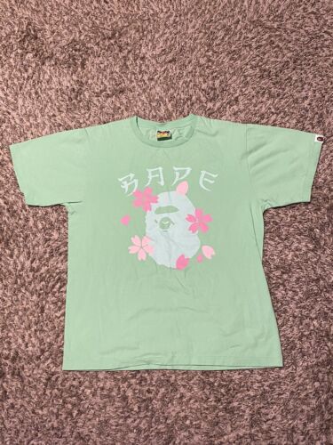 Bape Floral Mint Tee