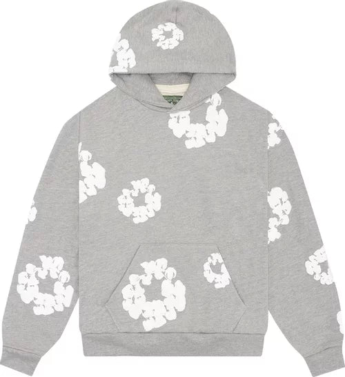 Denim Tears Cotton Wreath Hoodie(Grey)