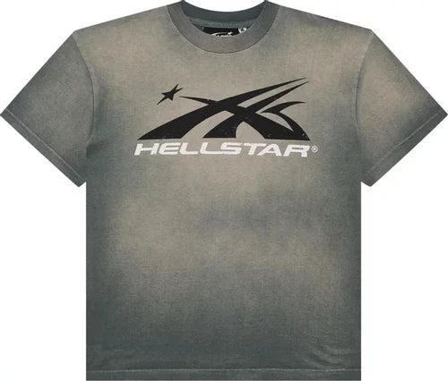 Hellstar Sport Logo Shirt Grey