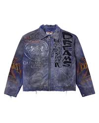 Vale Forever Destruction Work Jacket Indigo