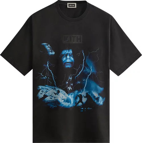 Kith Star Wars Emperor Vintage Tee Black