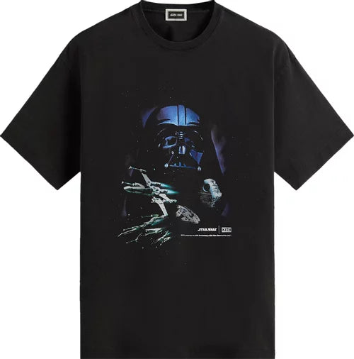 Kith Star Wars Vader Poster Vintage Tee Black