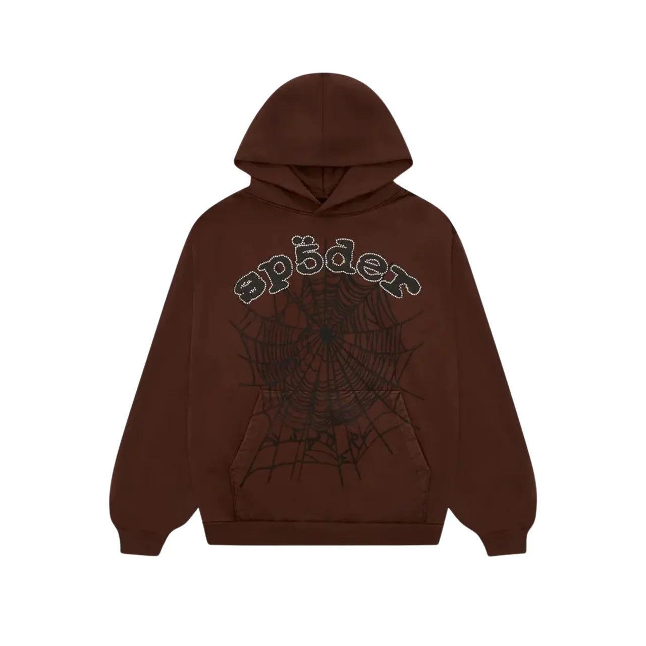 Sp5der OG Web Hoodie Brown (Complex Con Exclusive)