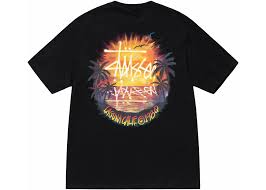 Stussy Sunset Tee Black