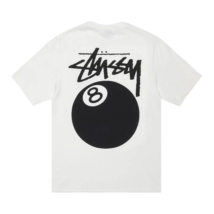 Stussy 8 Ball Pigment Dyed Tee Natural