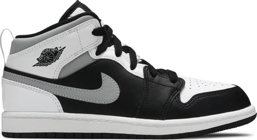 Jordan 1 Mid White Shadow (PS)